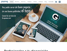 Tablet Screenshot of gruponea.com